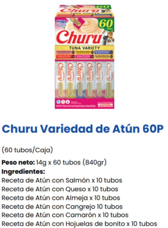 Churu (60 tubos por caja)