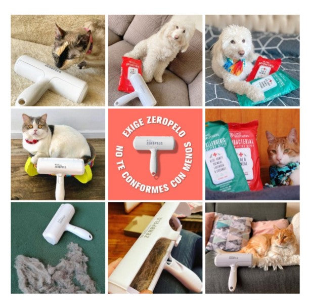 Zeropelo (EL rodillo removedor de pelo de mascota)