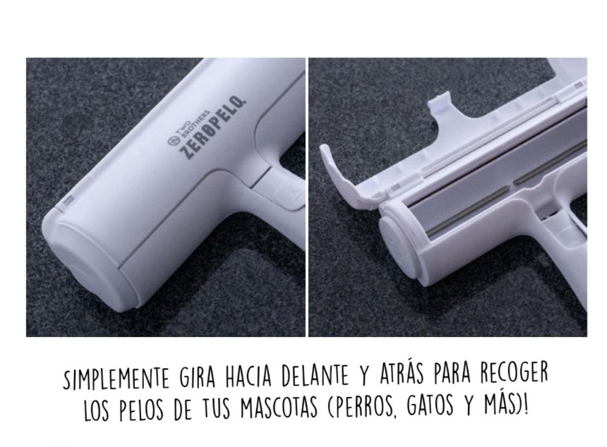 Zeropelo (EL rodillo removedor de pelo de mascota)